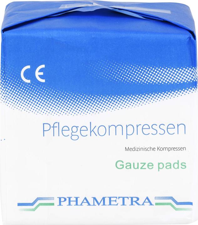 Produktbild Phametra Pflegekompressen 10x10cm 4fach unsteril, 100 St KOM