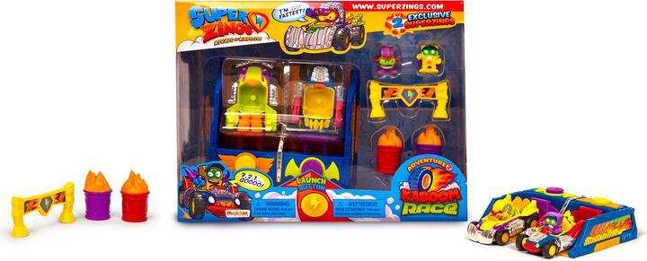 Image du produit Magic Box SuperZings Playset : Adventure 2 - Kaboom Race