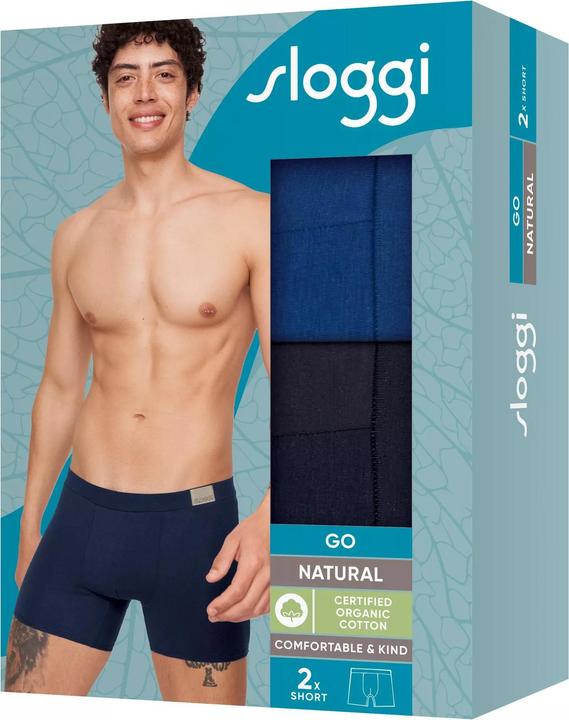 Produktbild Sloggi Go Natural (L, 2er Pack)