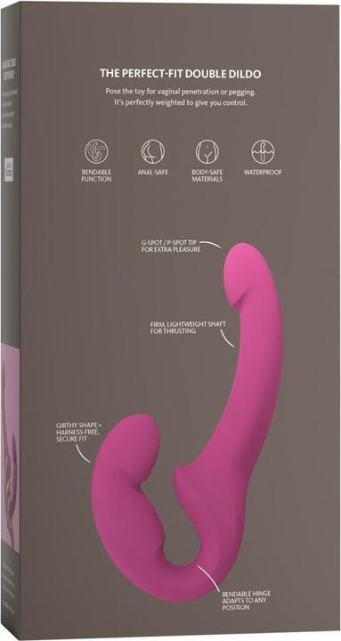 Produktbild Fun Factory Share Lite Double Dildo Blackberry