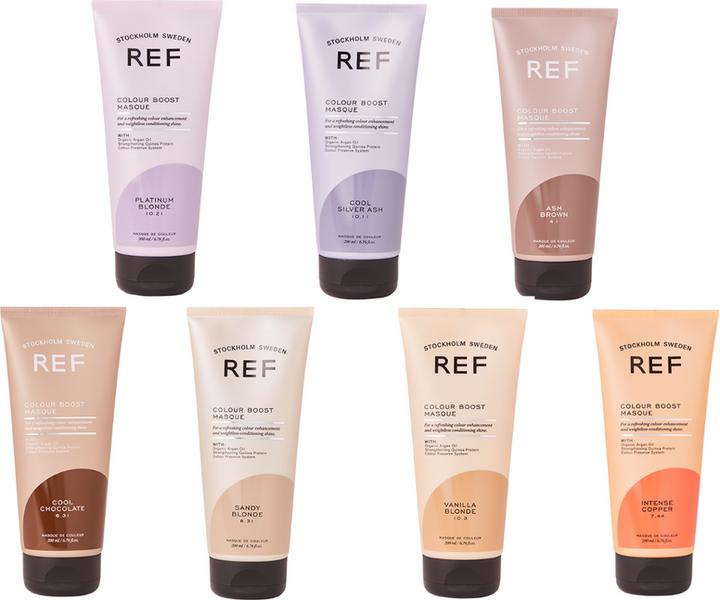 Produktbild Ref. Ref Stockholm Colour Boost Masque Vanille Blond - 200ml (200 ml)