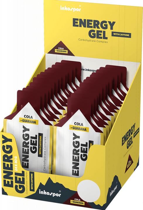 Immagine prodotto Inkospor X-Treme Energy Gel, 24 bustine da 40 g (Cola, 24 pz., 1169 g)