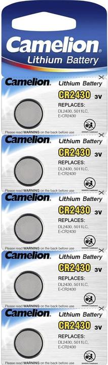 Actual product image Camelion Lithium (5 pcs., CR2430, 270 mAh)