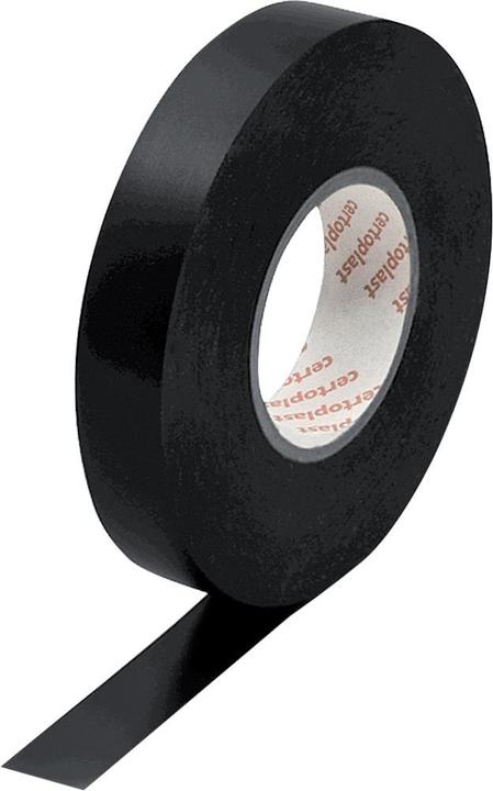 Image du produit Certoplast Ruban électrique isolant noir 10m x 19mm (19 mm)