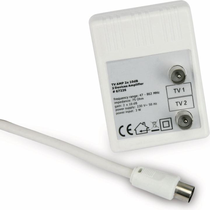 Produktbild Goobay Zweigeräte-Antennenverstärker (Verstärker)