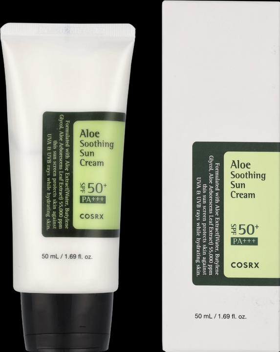 Productafbeelding Cosrx Aloë verzachtend (Zonnecrème gezicht, SPF 50, 50 ml)
