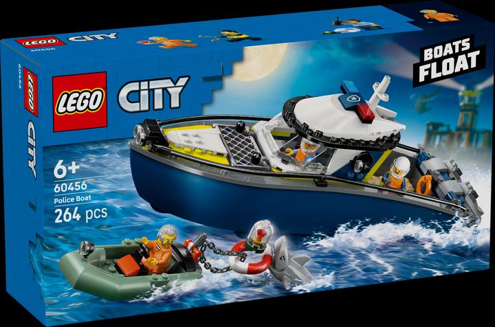Actual product image LEGO Verfolgungsjagd im Polizeiboot (60456, LEGO City)