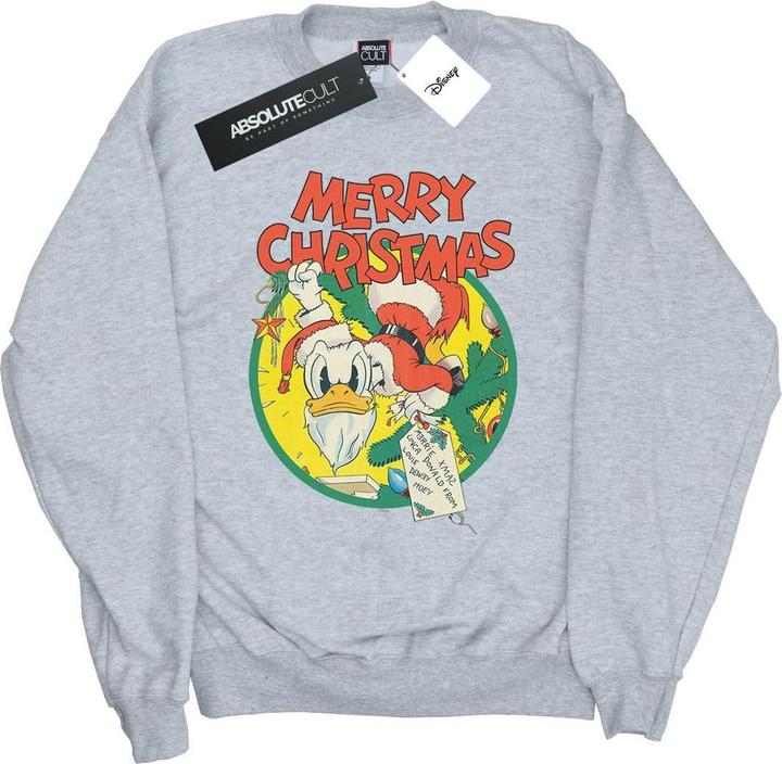 Immagine prodotto Disney Donald Duck Merry Christmas Felpa Ragazze (128)