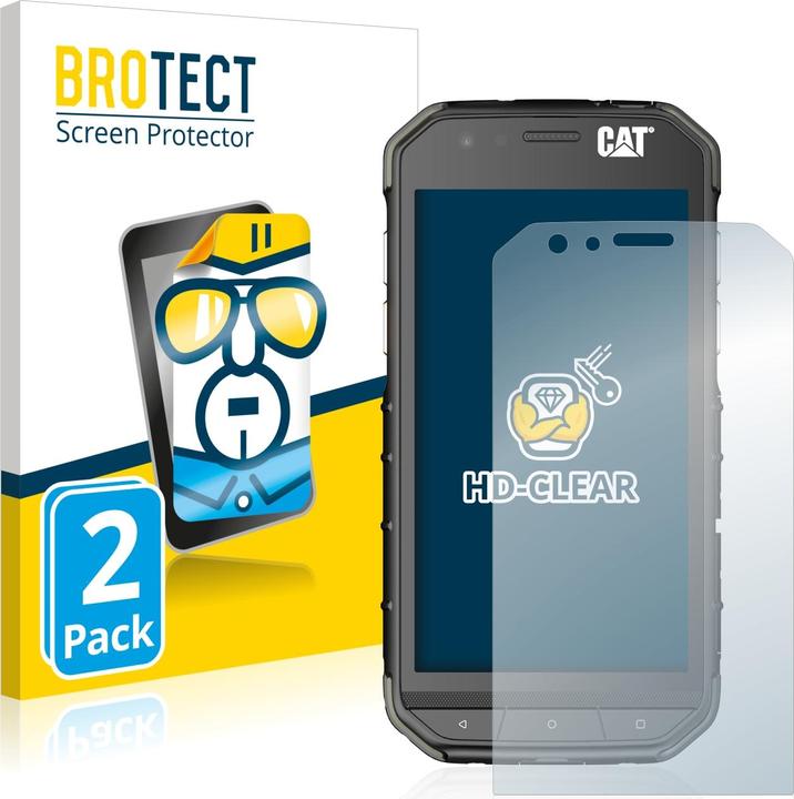 Produktbild BROTECT Schutzfolie Displayschutz Klar (2 Stück, CAT S31)
