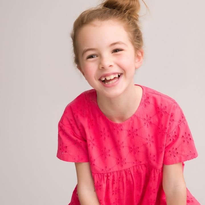 Produktbild La Redoute Collections Kleid mit Lochstickerei (120 C)