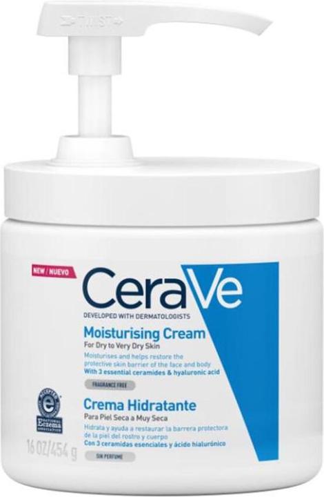 Actual product image CeraVe Moisturizer (Body cream, 454 ml)