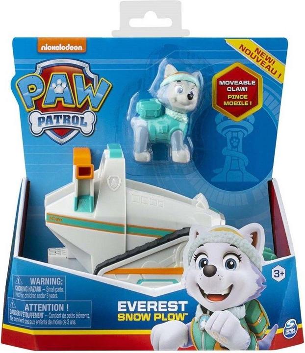 Actual product image Spin Master PAW Patrol, Everest’s Snow Plow, Toy Car with Collectible Action Figure, Sustainably Minded Kids Toy