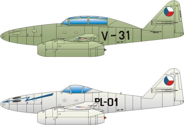 Immagine prodotto CMK Decalcomanie S-92/CS-92 (Cecoslovacchia) ME 262A/B