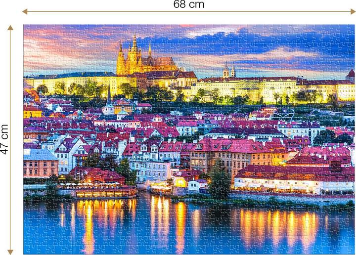 Produktbild D-Toys Puzzle 1000 pieces - Prague, Czech Republic (1000 Teile)