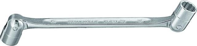 Actual product image Stahlwille Hinged double-end socket wrench (17 mm, 19 mm)