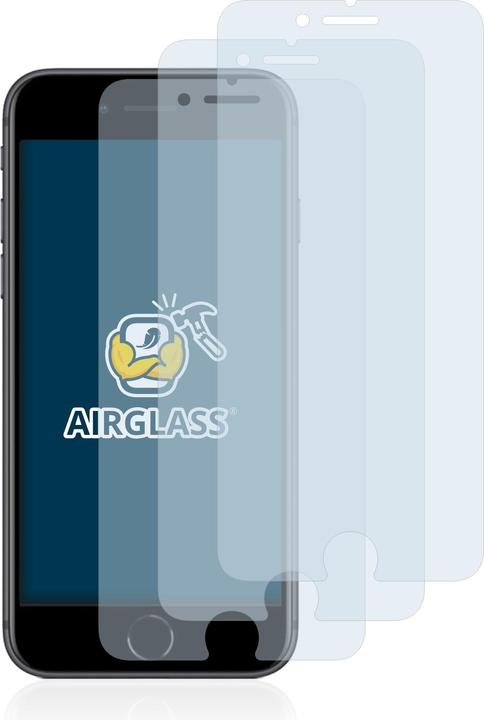 Produktbild BROTECT AirGlass Panzerglasfolie (3 Stück, Apple iPhone 8)
