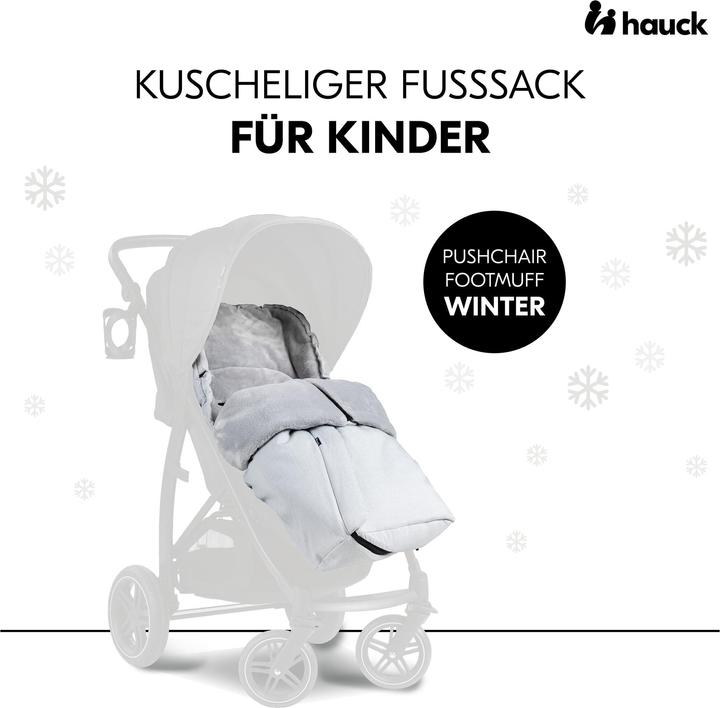 Immagine prodotto Hauck Parapiedi per passeggino Grigio Inverno
