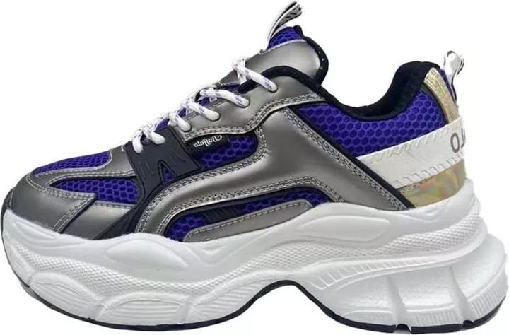 Black, Purple, Silver