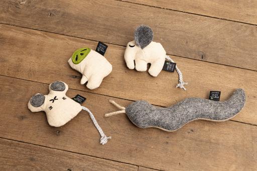 Image du produit Beeztees Minus One Jouet pour chats éléphant (Jouets avec herbe à chat)