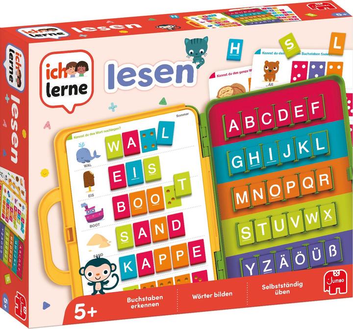 Actual product image Jumbo I learn to read (German)