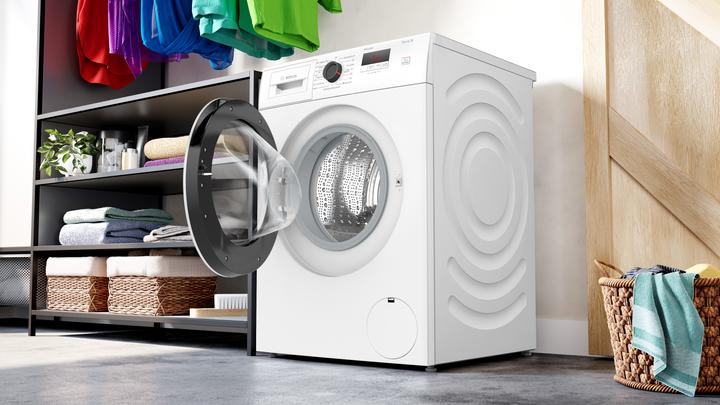 Immagine prodotto Bosch Hausgeräte Serie 2, lavatrice a carica frontale, 7 kg, 1400 giri/min, WGE02490 (7 kg, A sinistra)