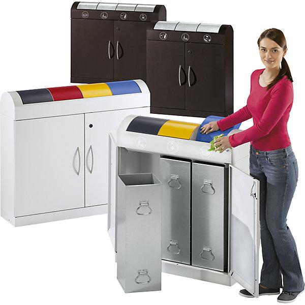 Produktbild kaiserkraft Wertstoffsammler-Sortiersystem (135 l)