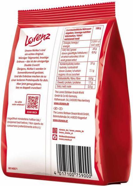 Actual product image Lorenz Nic Nacs 125g (125 g)