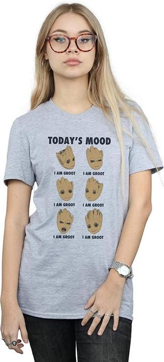Image du produit Guardians of the Galaxy T-shirt femme/femme Today's Mood Baby Groot Boyfriend (XXL)