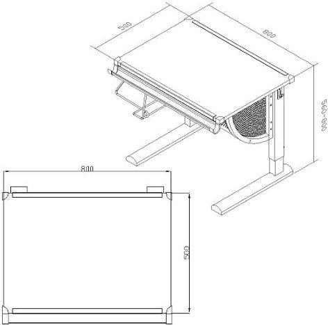 Produktbild Hjh Office Belia (80 x 80 x 50 cm)
