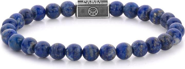 Produktbild Rebel & Rose Armband Lapis Lazuli RR-6S002-S-M Damen (16.50 cm, Edelstahl, Lapis Lazuli)