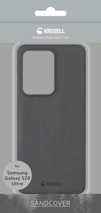 Produktbild Krusell Essentials SandCover Samsung Galaxy S20 Ultra Black (Samsung Galaxy S20 Ultra)