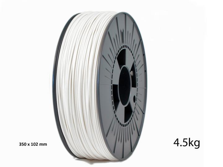 Immagine prodotto 3d-printerstore.ch Filamento PLA Best Value 1,75mm Bianco Segnale 4,5kg (PLA, 1.75 mm, 4500 g, Bianco)