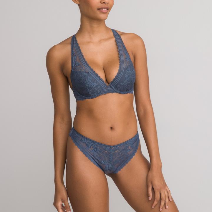 Image du produit La Redoute Collections Soutien-gorge en dentelle foulard en matière recyclée (85 C)