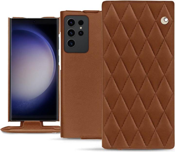 Produktbild Noreve Lederschutzhülle vertikal (Samsung Galaxy S23 Ultra)