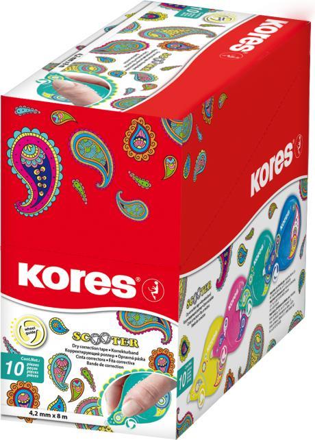 Actual product image Kores SCOOTER PAISLEY - Correction Roller