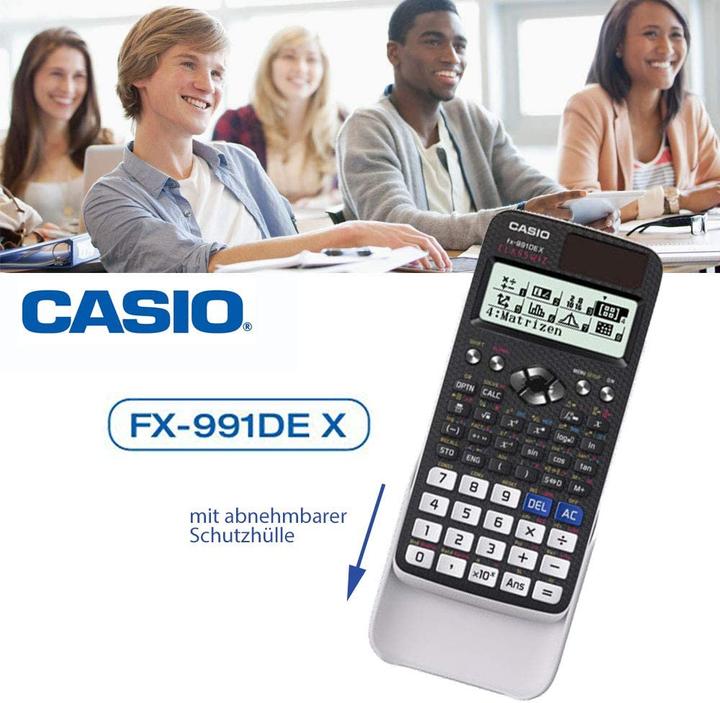 Actual product image Casio Fx-991de X (Batteries, Solar cells)