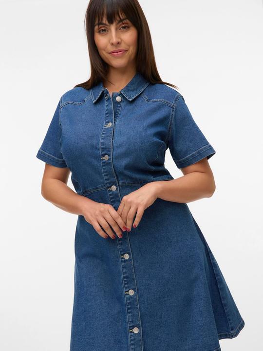 Actual product image Vero Moda VMCAMANDA Kurzes Kleid Jeanskleid (48)