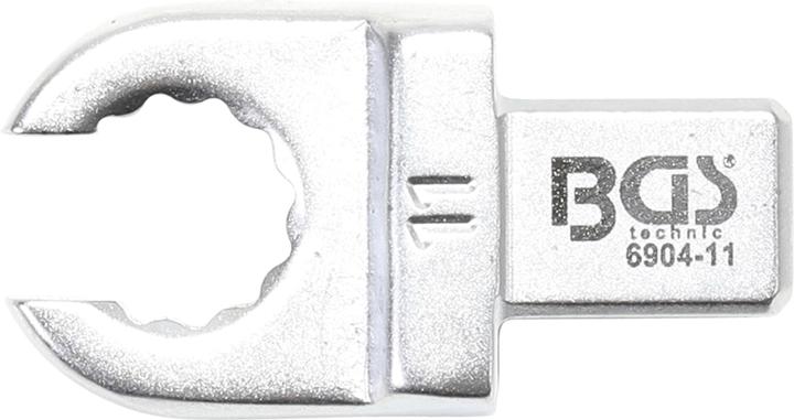 BGS Einsteck-Ringschlüssel offen 11 mm Aufnahme 9 x 12 mm (11 mm)