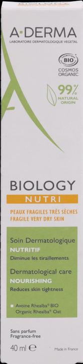Image du produit A-Derma BIOLOGY Crème nutritif crème (40 ml, Crème 24h)