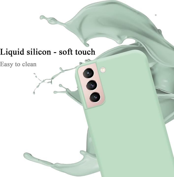 Actual product image Cadorabo TPU Liquid Silicone Case Cover (Samsung Galaxy S21 5G)