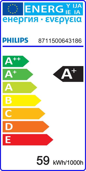 Energy Label Philips Master TL5 HO (G5, 54 W, 4450 lm, 1 x, G)
