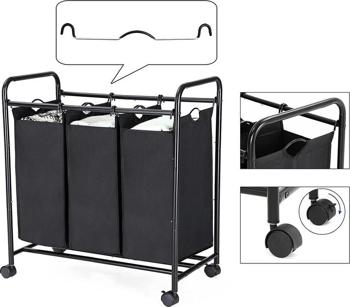 Actual product image Songmics Trolley (132 l)