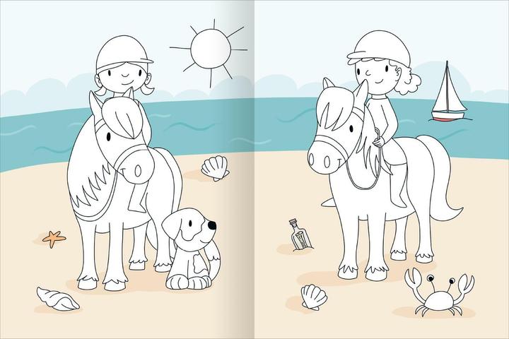 Immagine prodotto Il mio grande libro da colorare - Cavalli e pony
