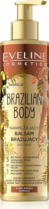 Eveline Balsamo brasiliano idratante per il corpo 5In1 per ogni pelle 200Ml (Crema corpo, 200 ml)