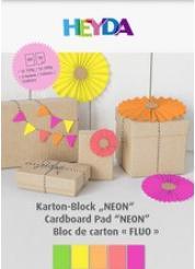 Produktbild Heyda Neonpapier-Block, DIN A4, 10 Blatt, neonfarben (10 x)