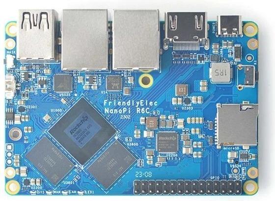 Produktbild Allnet FriendlyELEC NanoPI R6C Dual-2.5G ETH 8G RAM / 32G emmC Combo with Case