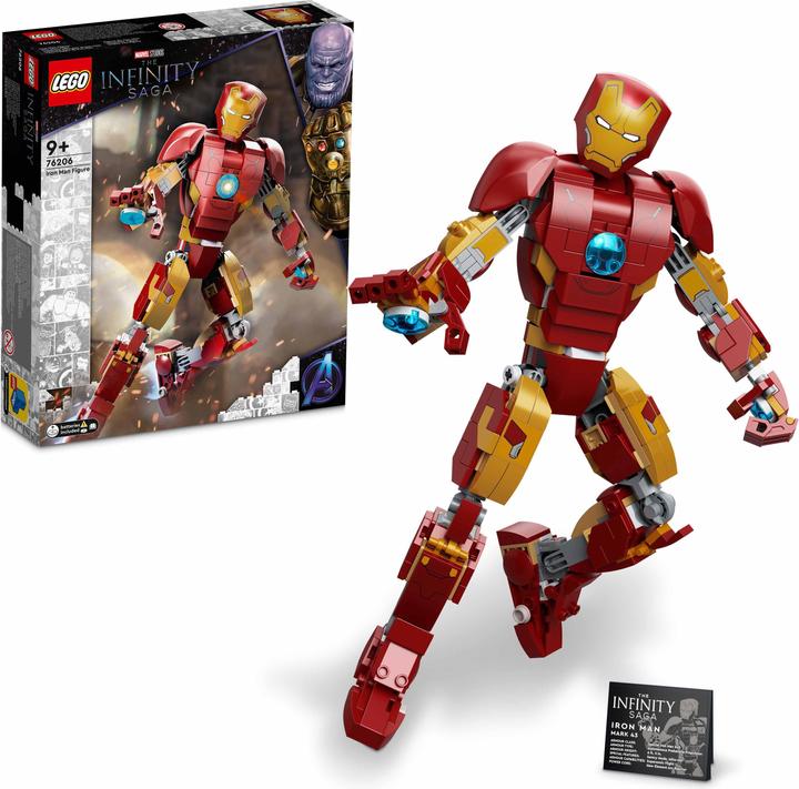 Immagine prodotto LEGO Figura di Iron Man (76206, LEGO Marvel)