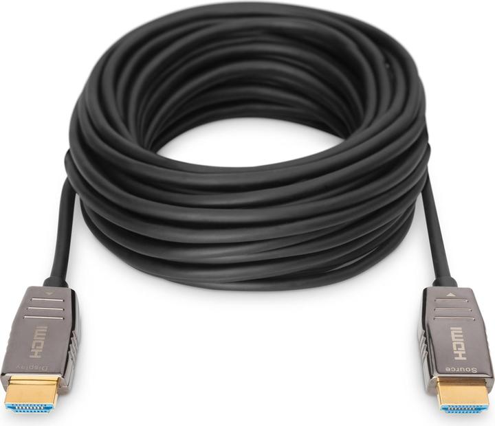 Actual product image Digitus HDMI AOC Hybrid Fiber Optic Cable, UHD 8K, 20 m (20 m, HDMI)