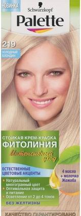 Produktbild Palette Permanent Naturals Color Creme Goonde Hair Dye With Coconut And Argan Oil 10-2 (219) (10-2)