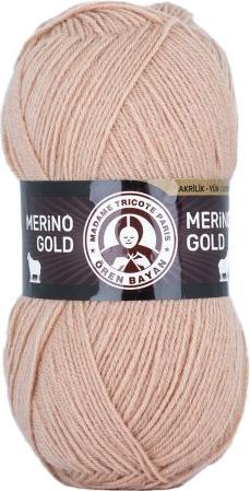 Actual product image Madame Tricote Paris Merino Gold - Light Beige (400 m)